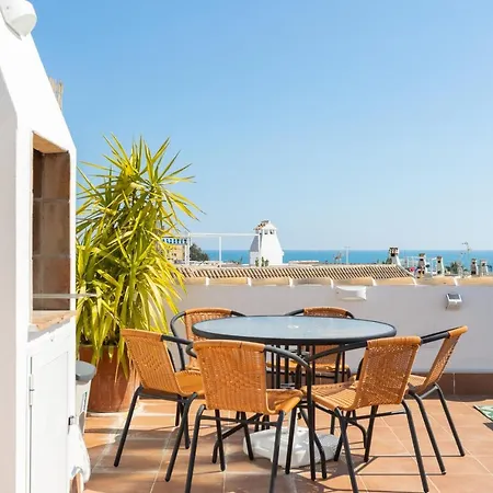 Duplex En Planta Alta Con Vistas Al Mar Y Acceso Piscina Apartamento